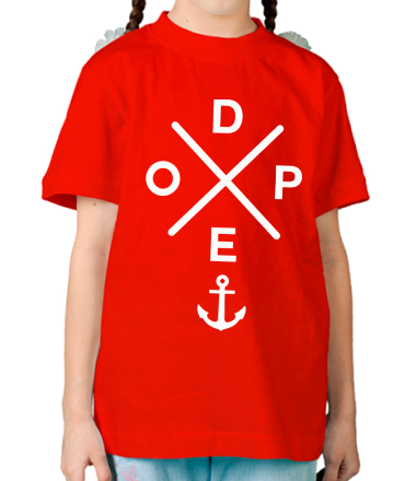 Детская футболка Dope Anchor
