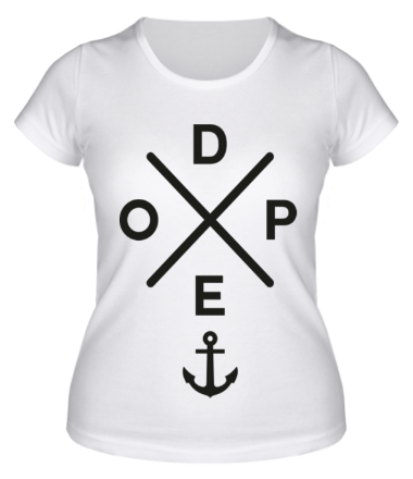 Женская футболка Dope Anchor