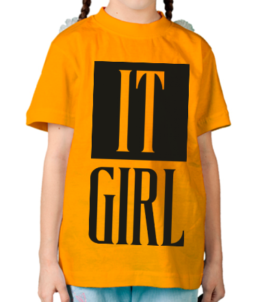 Детская футболка It Girl