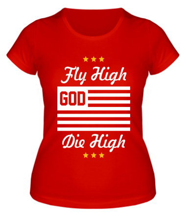 Женская футболка Fly High