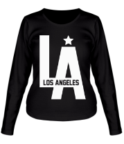 Женская футболка длинный рукав Los Angeles Star фото
