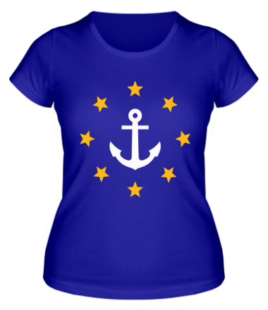 Женская футболка Anchor Stars