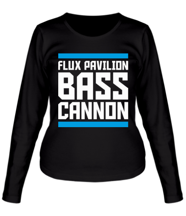 Женская футболка длинный рукав Bass Cannon