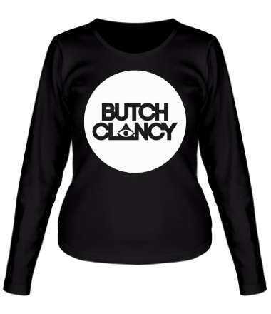 Женская футболка длинный рукав Butch Clancy