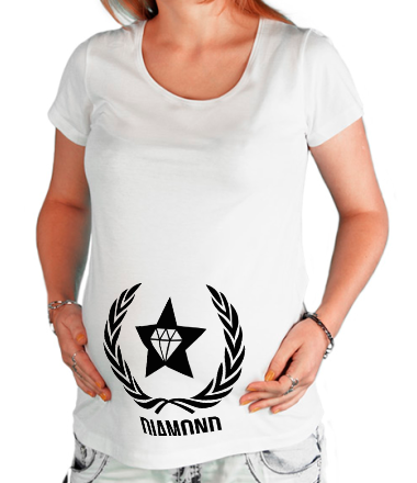 Футболка для беременных Diamond Star