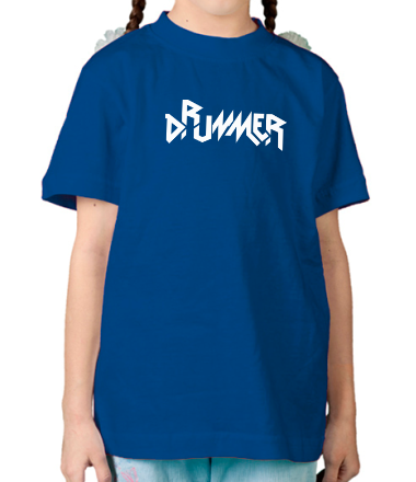 Детская футболка Drummer