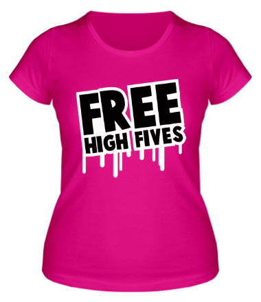Женская футболка Free High Fives