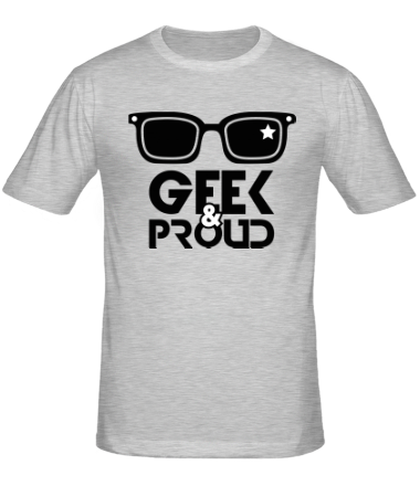 Мужская футболка Geek & Proud