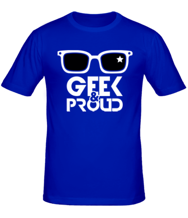 Мужская футболка Geek & Proud