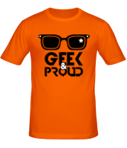 Мужская футболка Geek & Proud фото