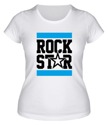 Женская футболка Line Rock Star