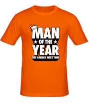 Мужская футболка Man of the Year фото
