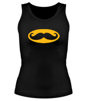 Женская майка борцовка Moustache Batman фото