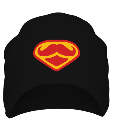 Шапка Moustache Superman