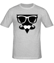 Мужская футболка Moustache Triangle фото