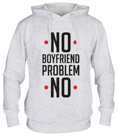 Толстовка худи No Boyfriend