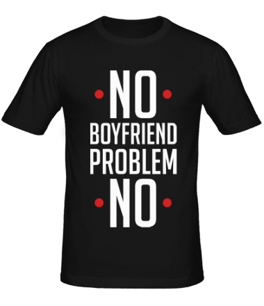 Мужская футболка No Boyfriend