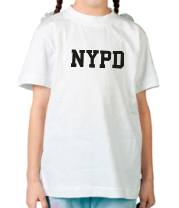 Детская футболка NYPD фото