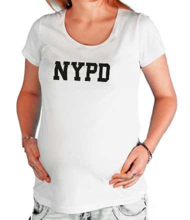 Футболка для беременных NYPD