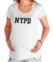 Футболка для беременных NYPD фото