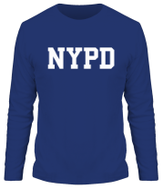 Мужская футболка длинный рукав NYPD фото
