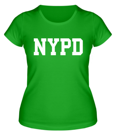 Женская футболка NYPD