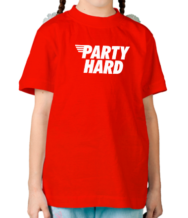Детская футболка Party Hard