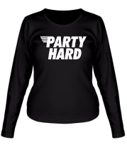 Женская футболка длинный рукав Party Hard фото