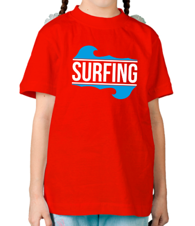 Детская футболка Surfing