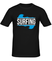 Мужская футболка Surfing фото