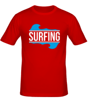 Мужская футболка Surfing фото