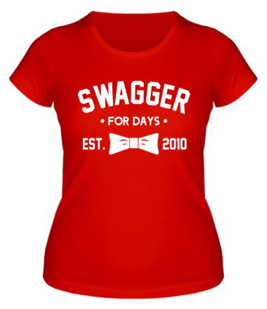 Женская футболка Swagger