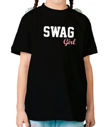 Детская футболка SWAG Girl