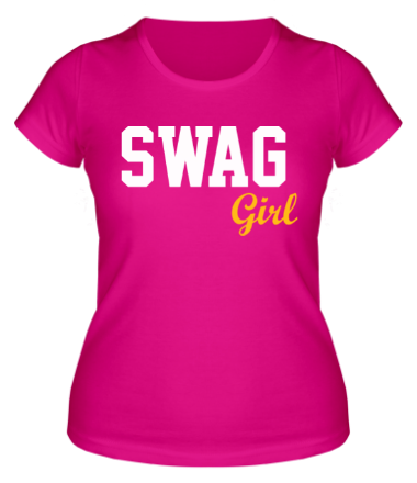 Женская футболка SWAG Girl