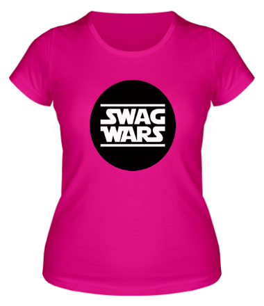 Женская футболка Swag Wars