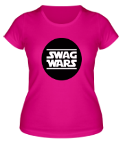 Женская футболка Swag Wars фото