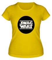 Женская футболка Swag Wars фото