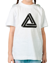 Детская футболка Triangle Visual Illusion фото