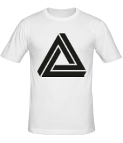 Мужская футболка Triangle Visual Illusion фото