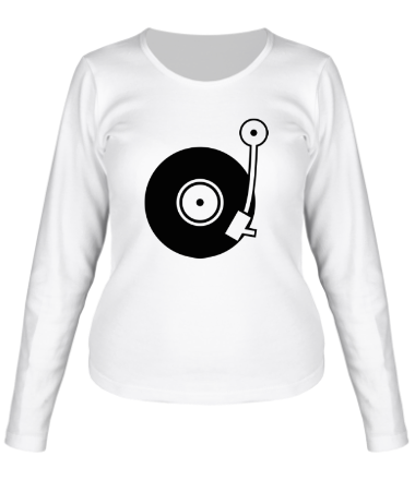 Женская футболка длинный рукав Vinyl Mix