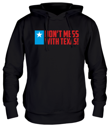 Толстовка худи With Texas