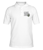 Мужская футболка поло GTA 5 Original logo фото