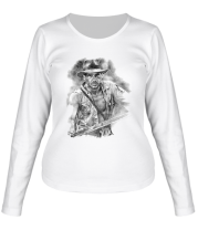 Женская футболка длинный рукав Indiana Jones фото