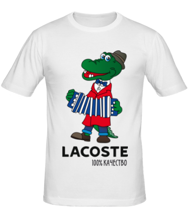 Мужская футболка Lacoste 100%