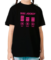 Детская футболка Disc Jockey фото