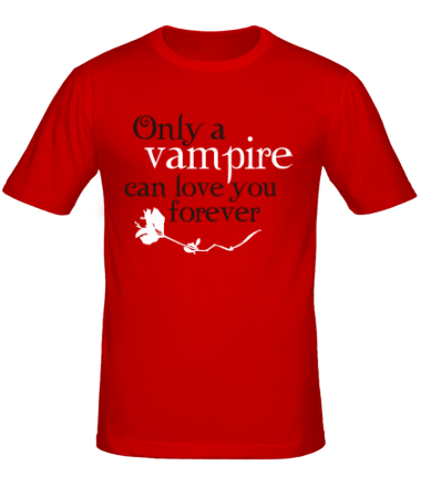 Мужская футболка Любовь вампира