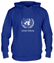 Толстовка худи Эмблема ООН фото