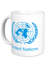 Кружка Эмблема ООН фото