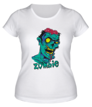 Женская футболка Zombie (зомби) фото