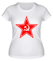 Женская футболка Звезда СССР фото